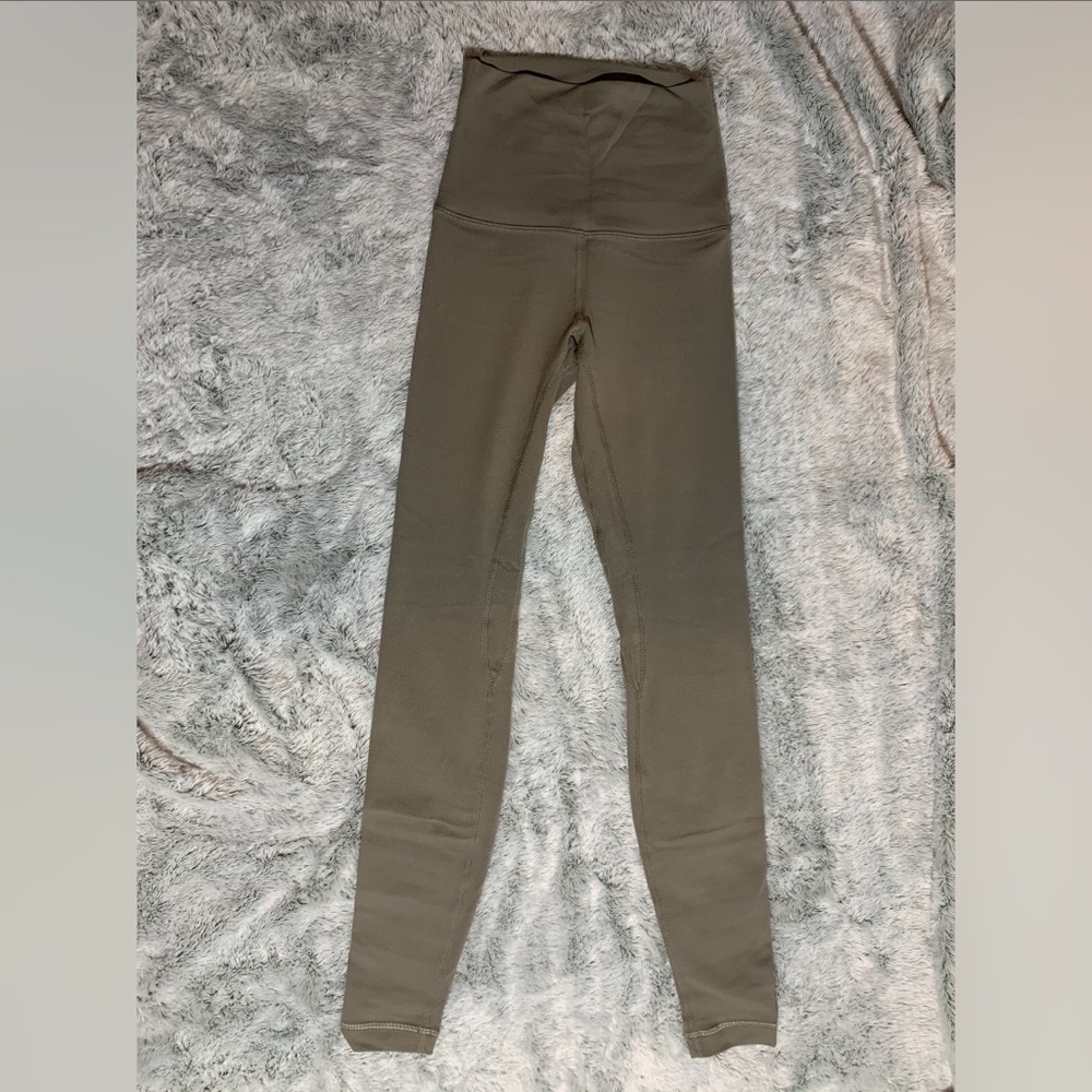 Lululemon Align leggings 28” Size 2. Sage grey.